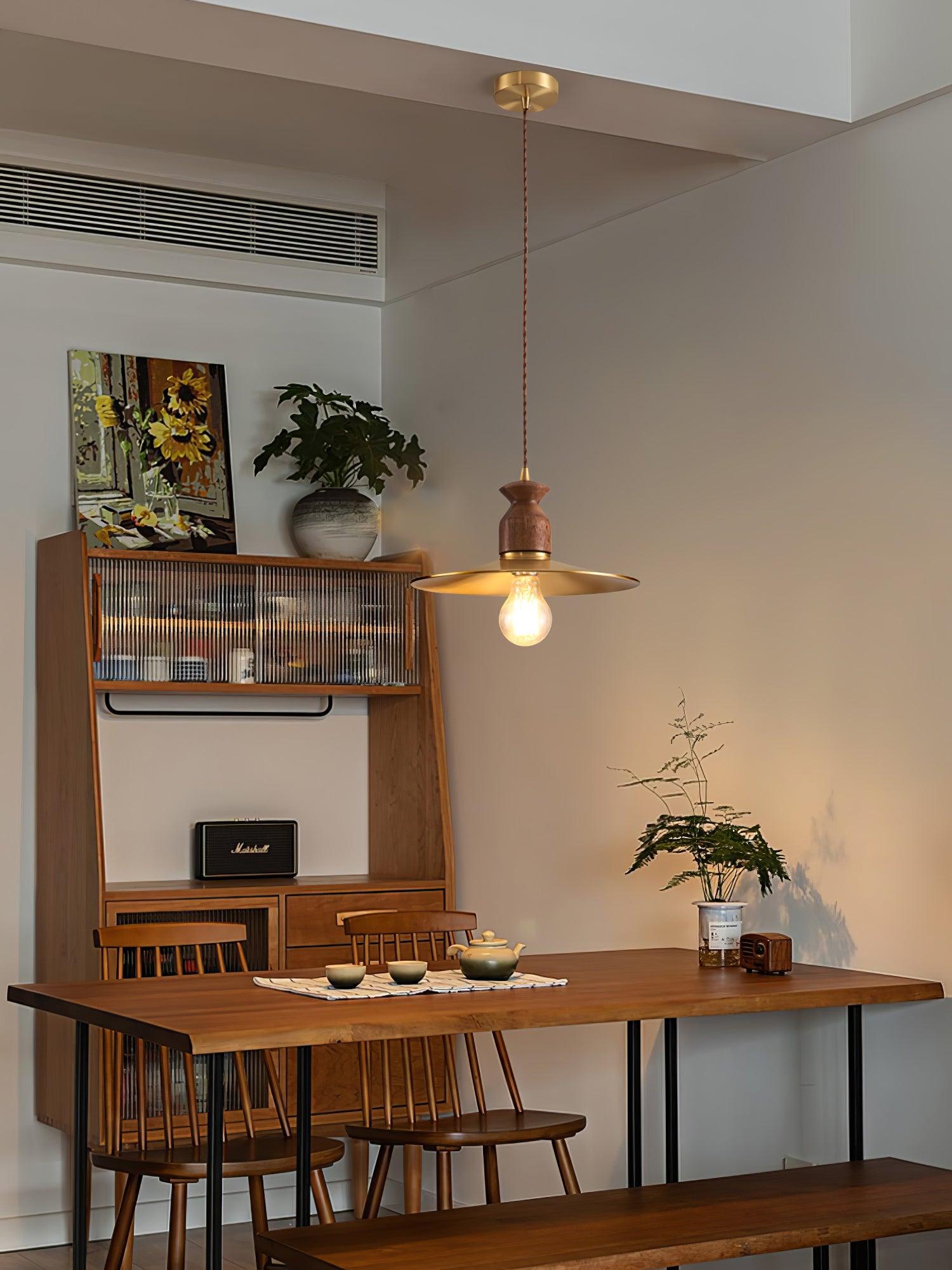 Brass Crest Pendant Light Pendant light