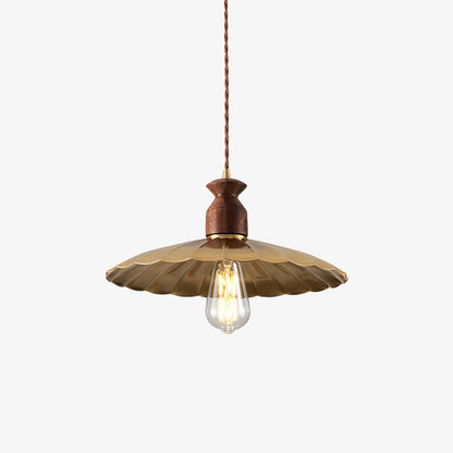 Brass Crest Pendant Light Pendant light