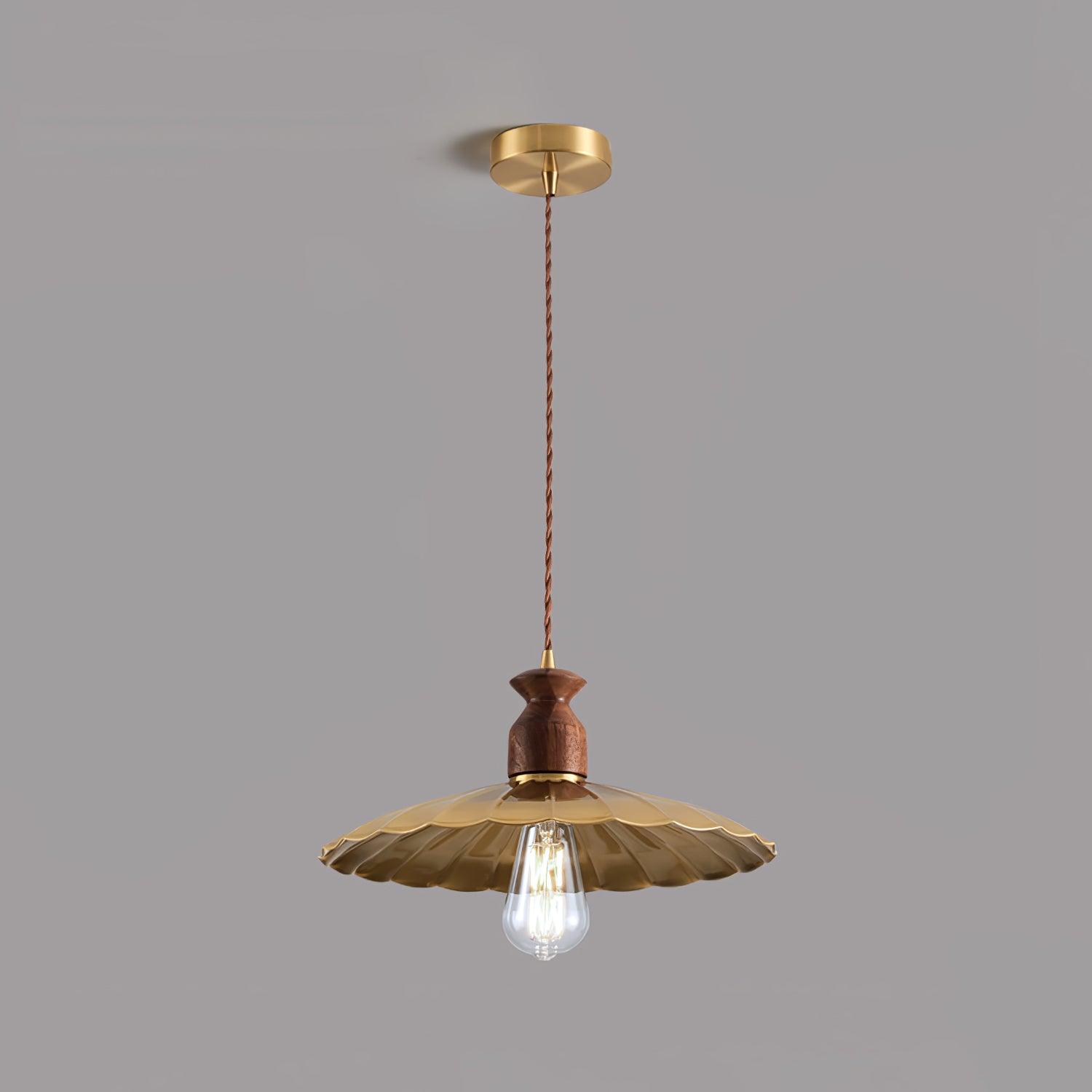 Brass Crest Pendant Light Pendant light