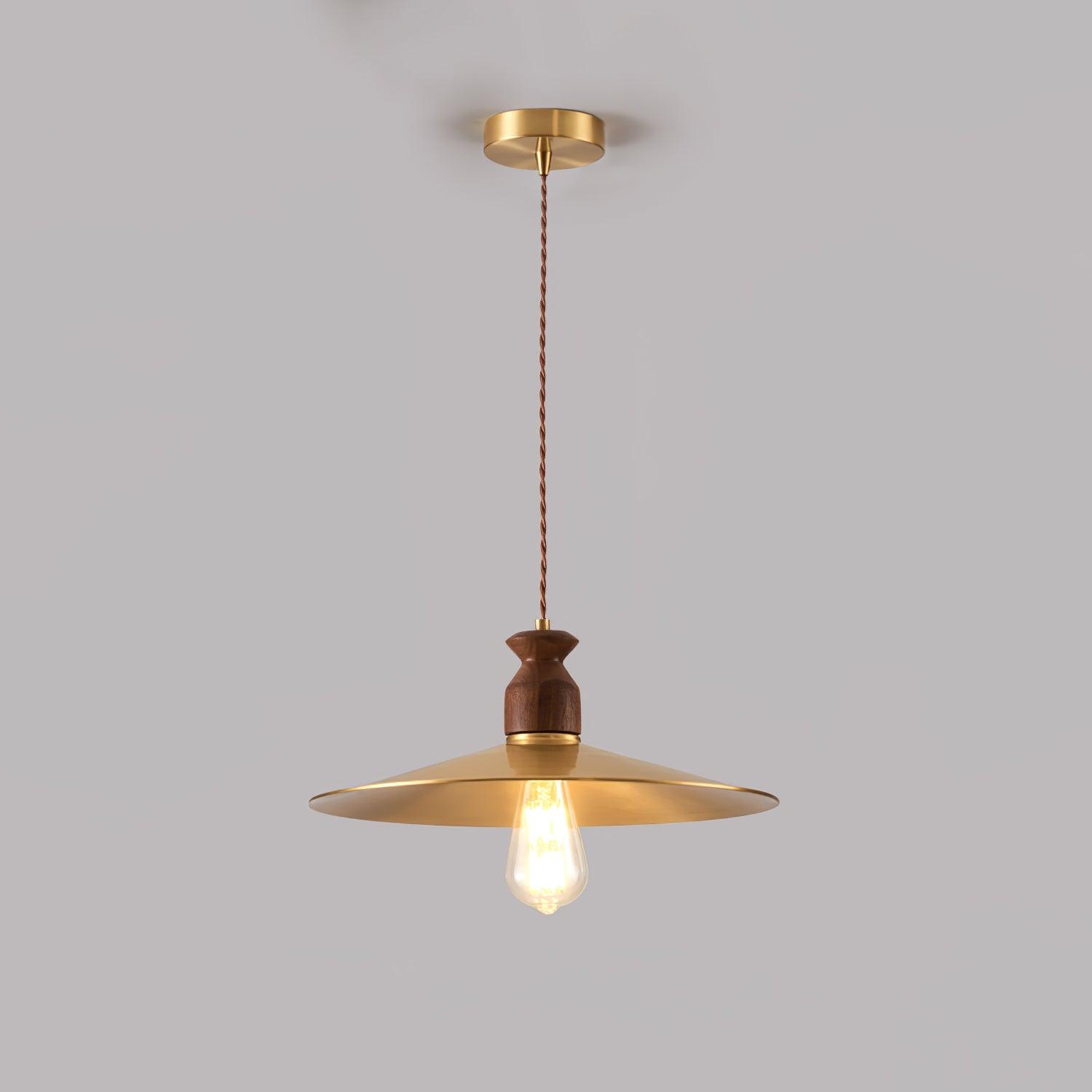 Brass Crest Pendant Light Pendant light
