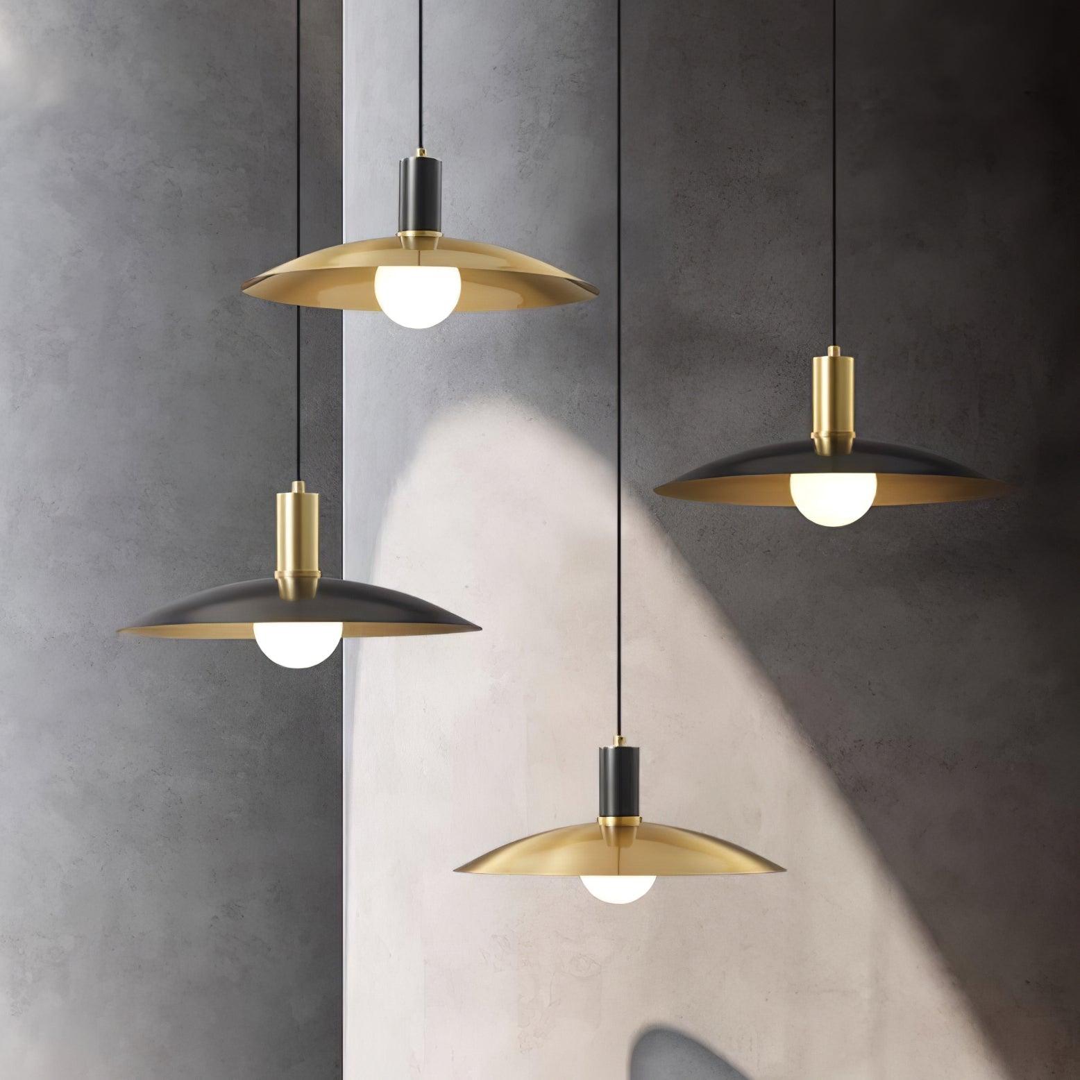 Brass Flared Pendant Lamp Pendant light