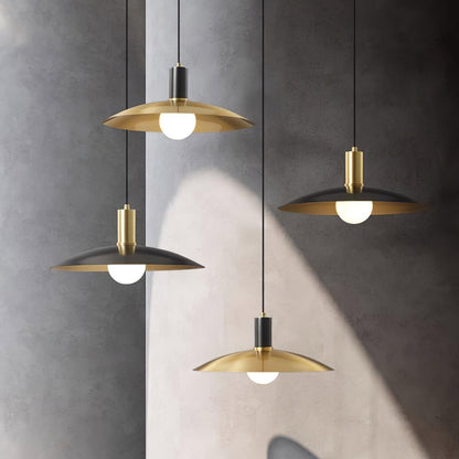 Brass Flared Pendant Lamp Pendant light