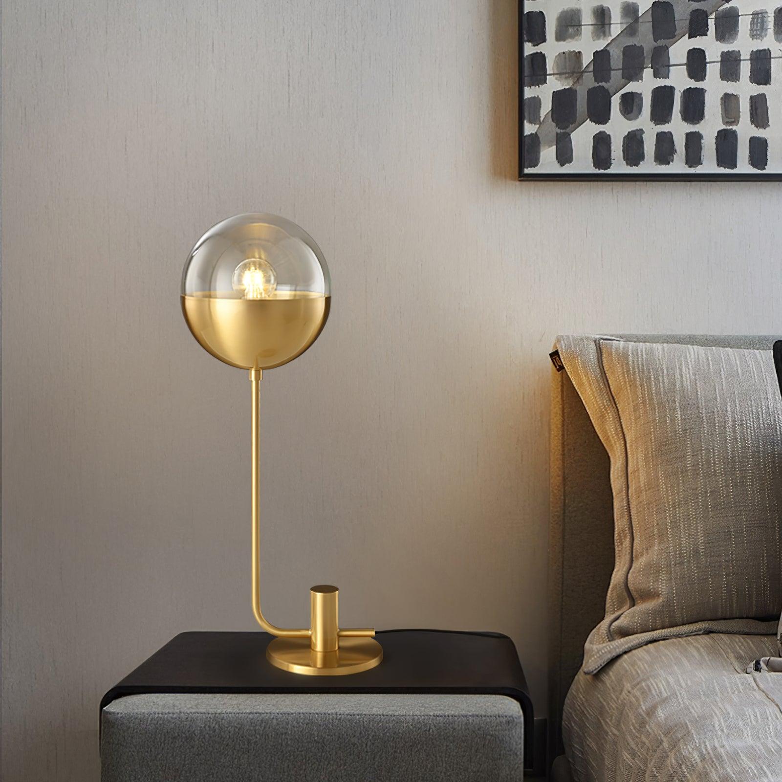 Brass Globular Table Lamp Table lamp