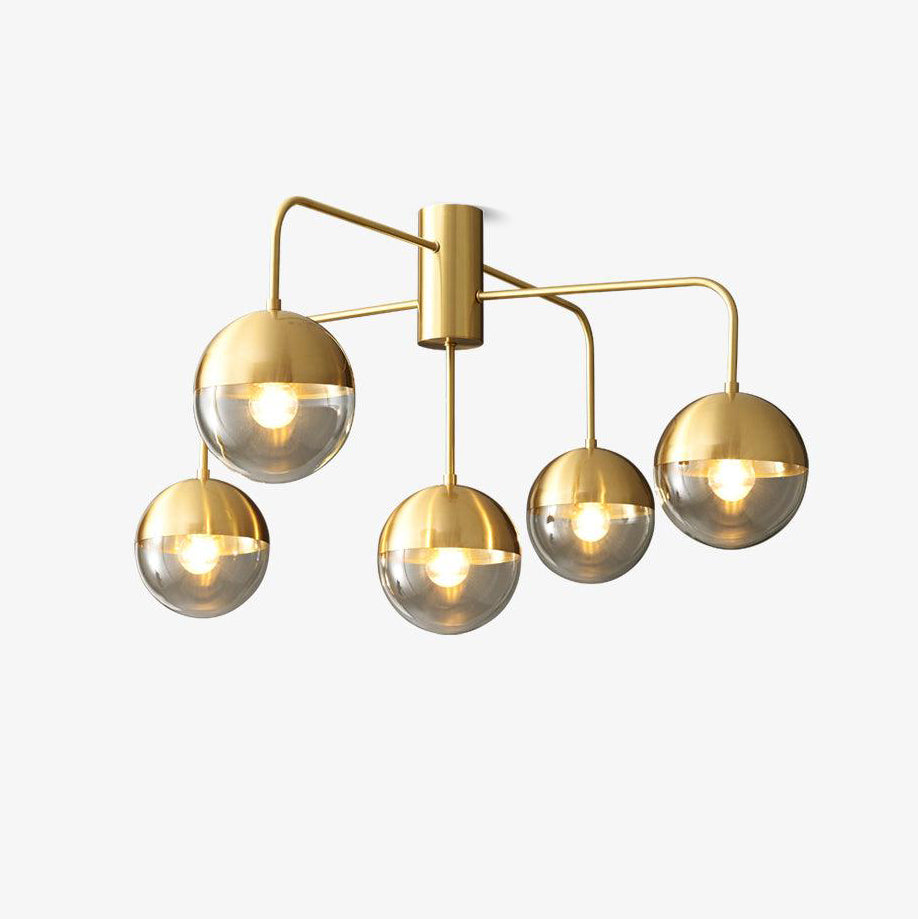 Brass Globulars Ceiling Lamp Ceiling lamp