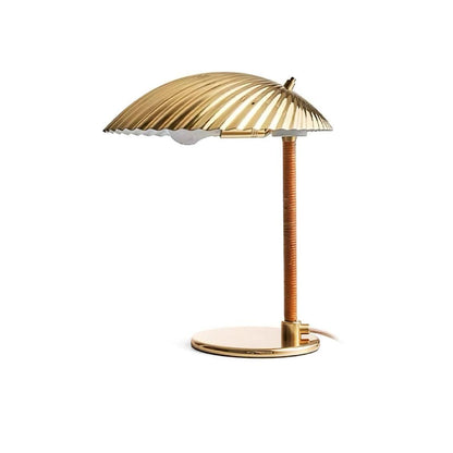 Brass Shell Table Lamp Dia 10.5″ x H 12.8″ / Dia 27.5cm x H 32.5cm / Brass / US Plug Table lamp