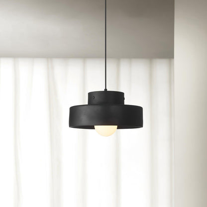 Bray pendant Lamp Dia 11.8″ x H 5.9″/ Dia 30cm x H 15cm / Black Pendant light