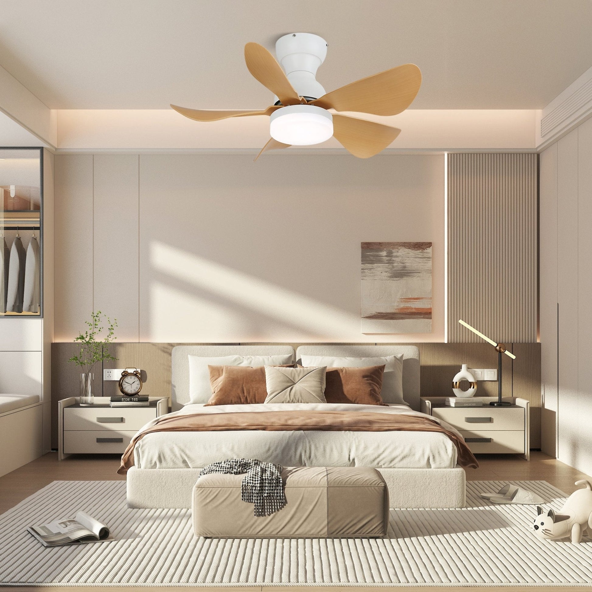 Small Arilia 29’’ Ceiling Fan Light Ceiling fan light