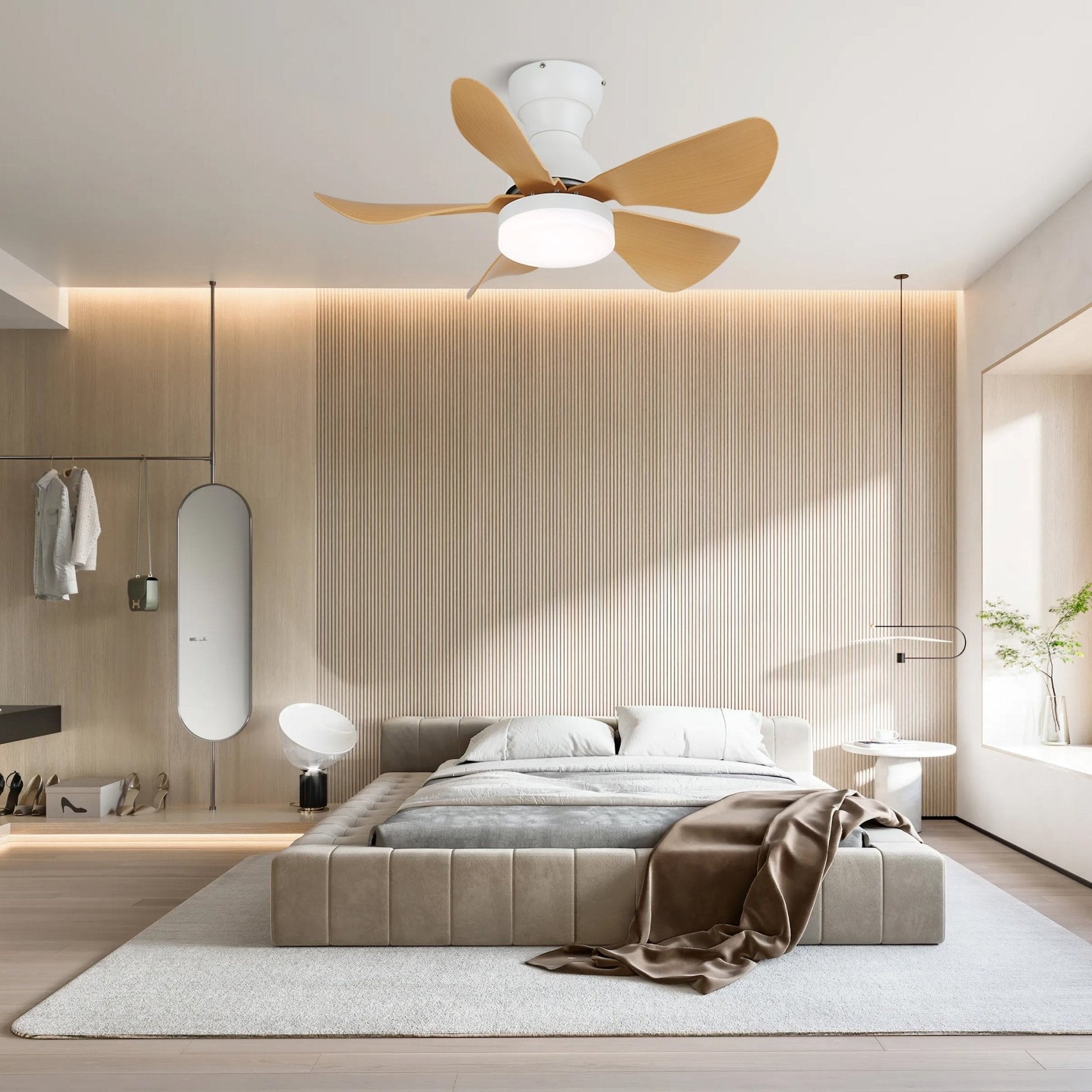 Small Arilia 29’’ Ceiling Fan Light Ceiling fan light