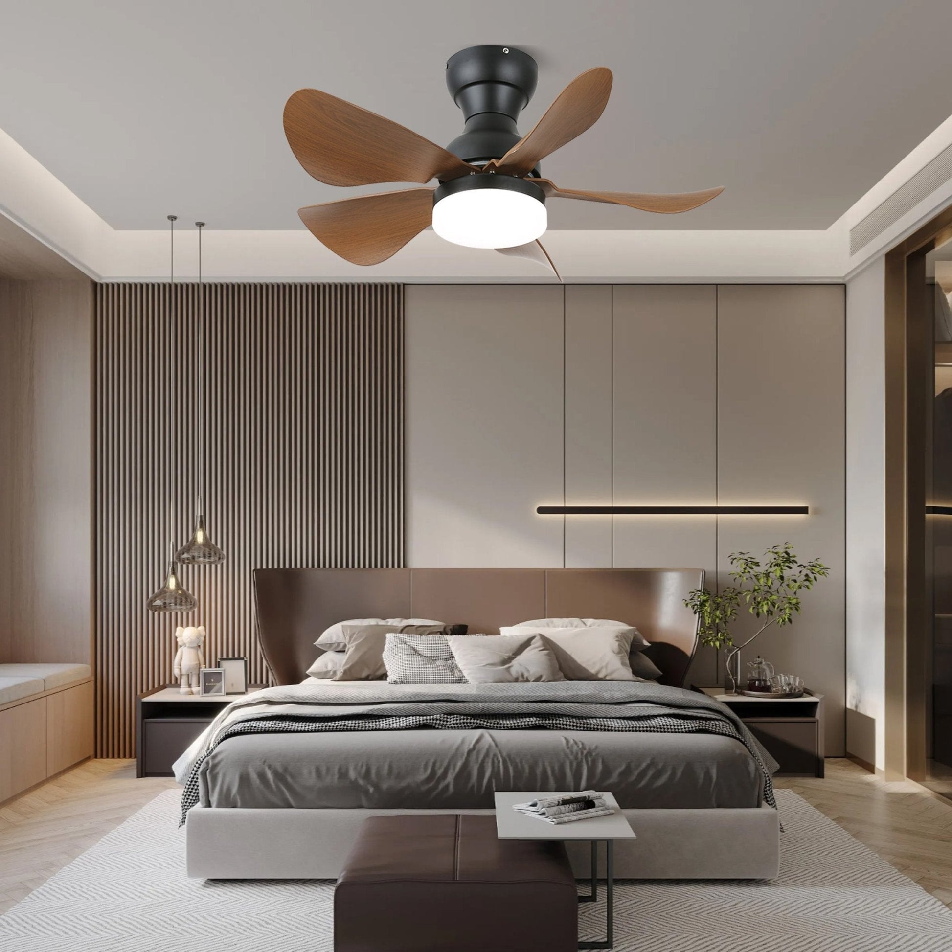 Small Arilia 29’’ Ceiling Fan Light Ceiling fan light