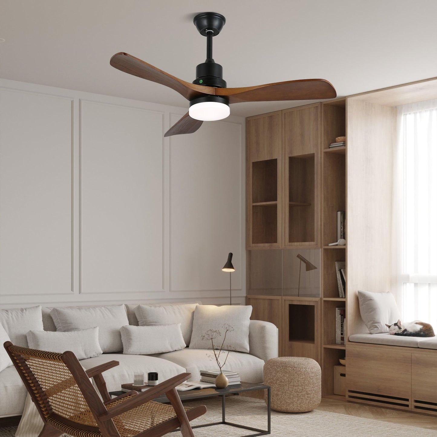Breeze Master Wooden 48’’/52’’ Ceiling Fan Light Ceiling fan light