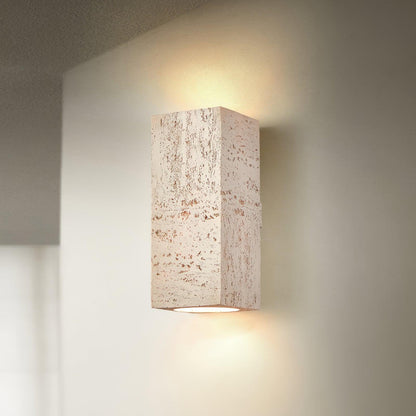 Bricks Wall Lamp Dia 3.9″ x H 9″/ Dia 10cm x H 23cm / White Wall lamp