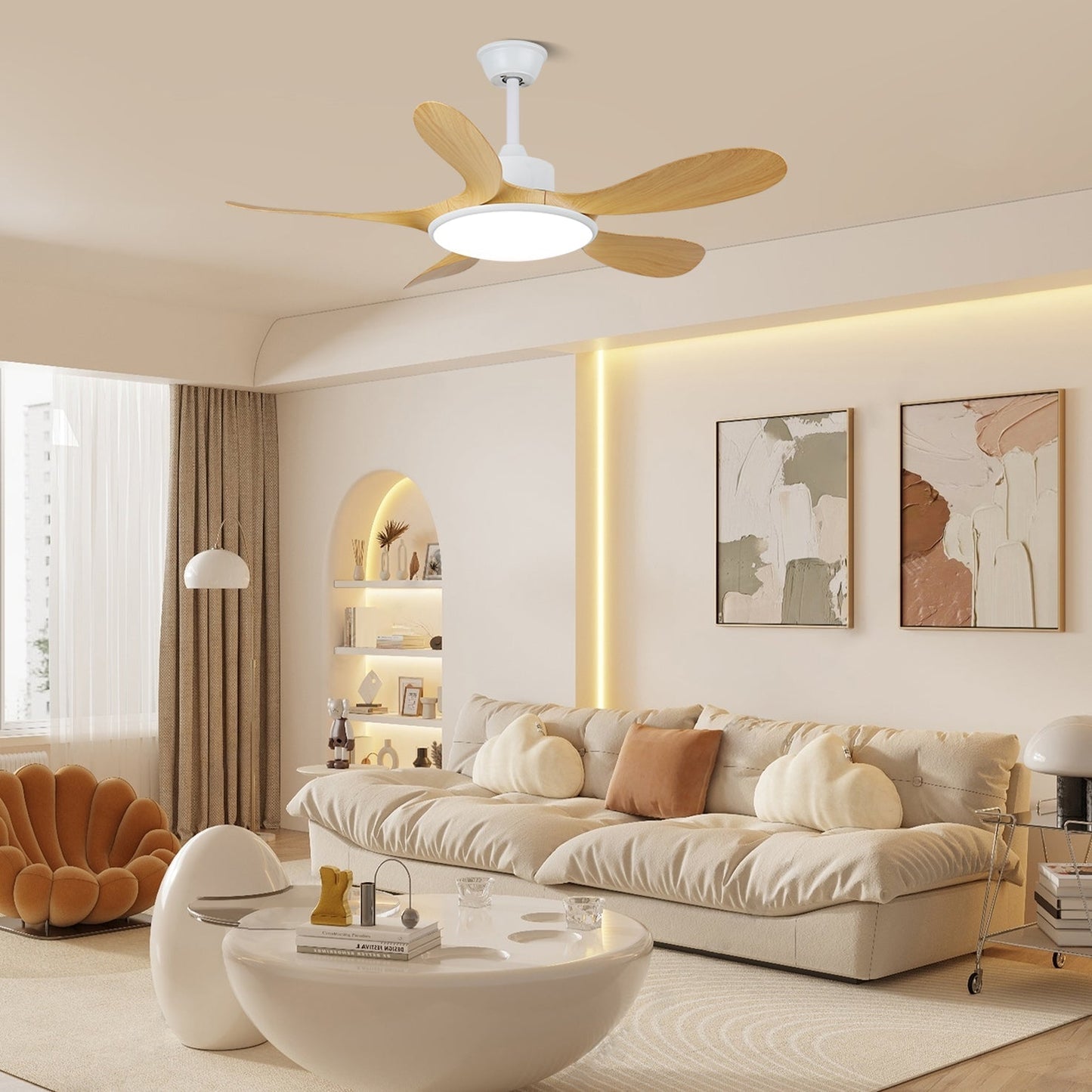 Brinley 48’’/52’’ Ceiling Fan Light Ceiling fan light