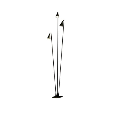Bellflower Outdoor Floor Lamp Dia 8.7″ x H 39.4″ / Dia 22cm x H 100cm / Black / Warm Light Floor lamp