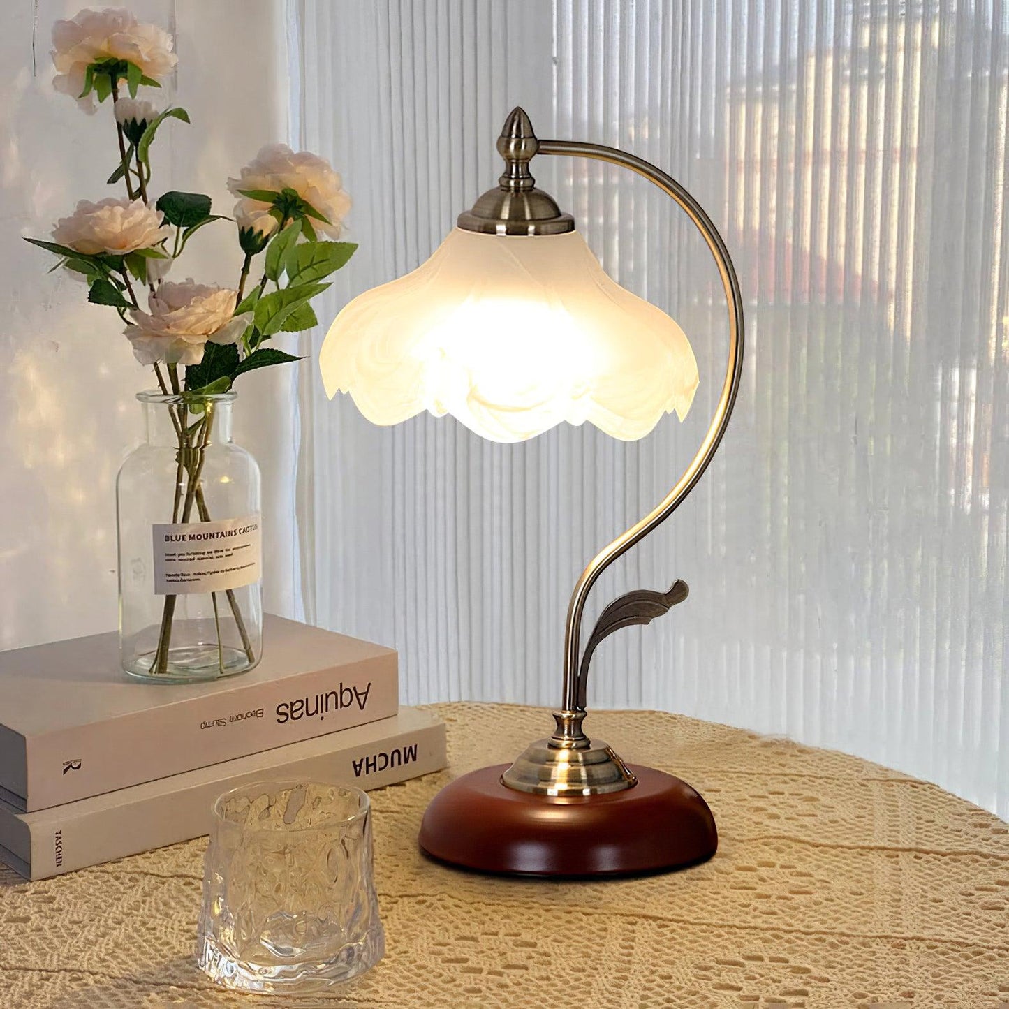Brown Dome Table Lamp Table lamp
