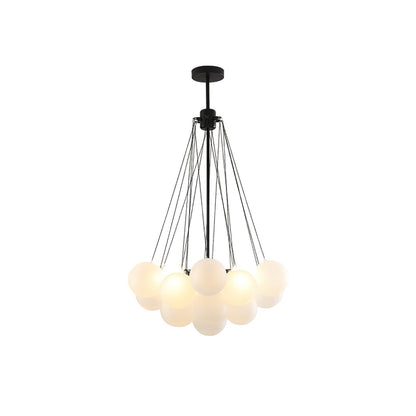 Bubble Chandelier 19heads Dia 15.8″ x H 33.5″ / Dia 40cm x H 85cm / Black Chandelier