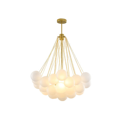 Bubble Chandelier 31heads Dia 29.5″ x H 29.5″ / Dia 75cm x H 75cm / Gold Chandelier
