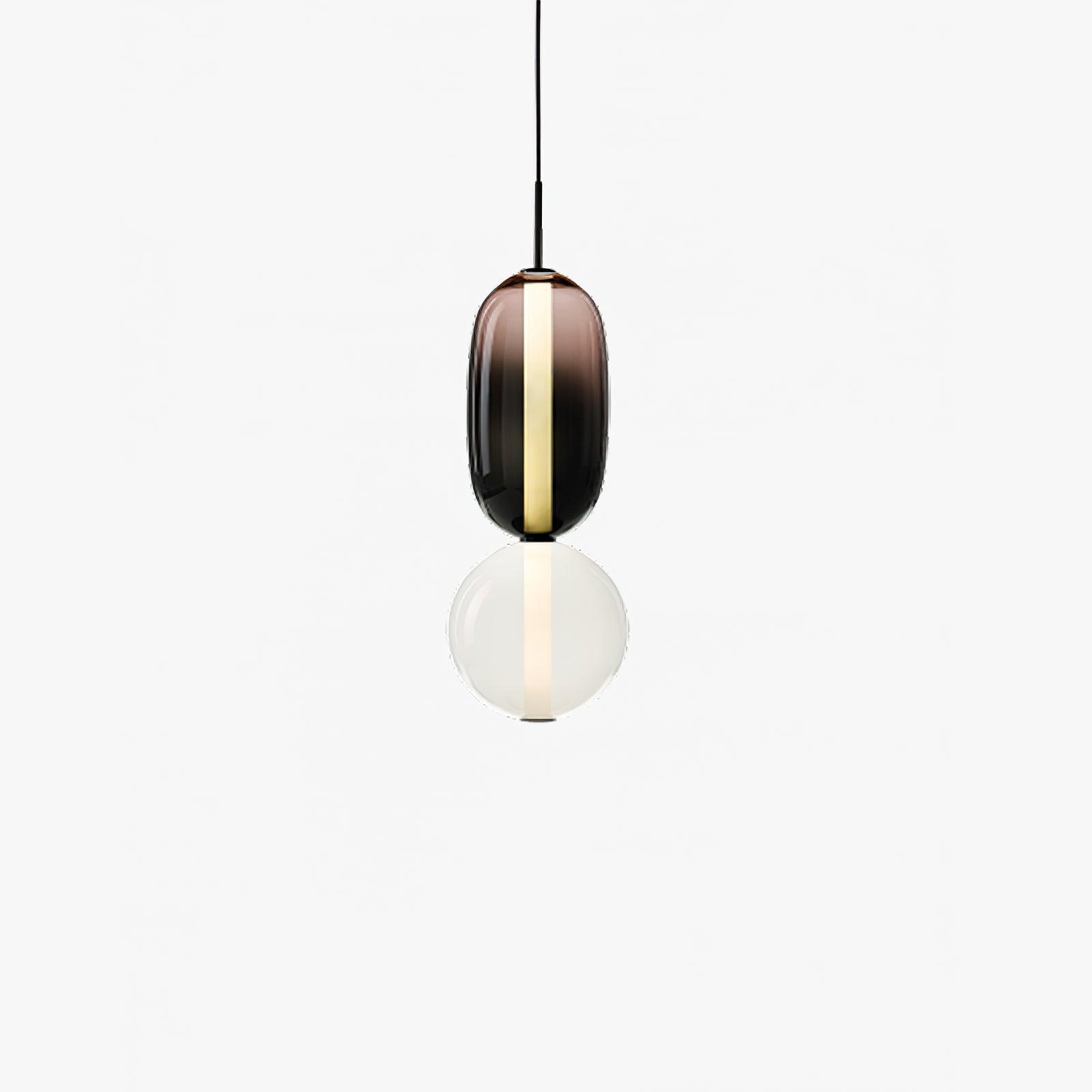 Candied Glass Combo Pendant Light Pendant light
