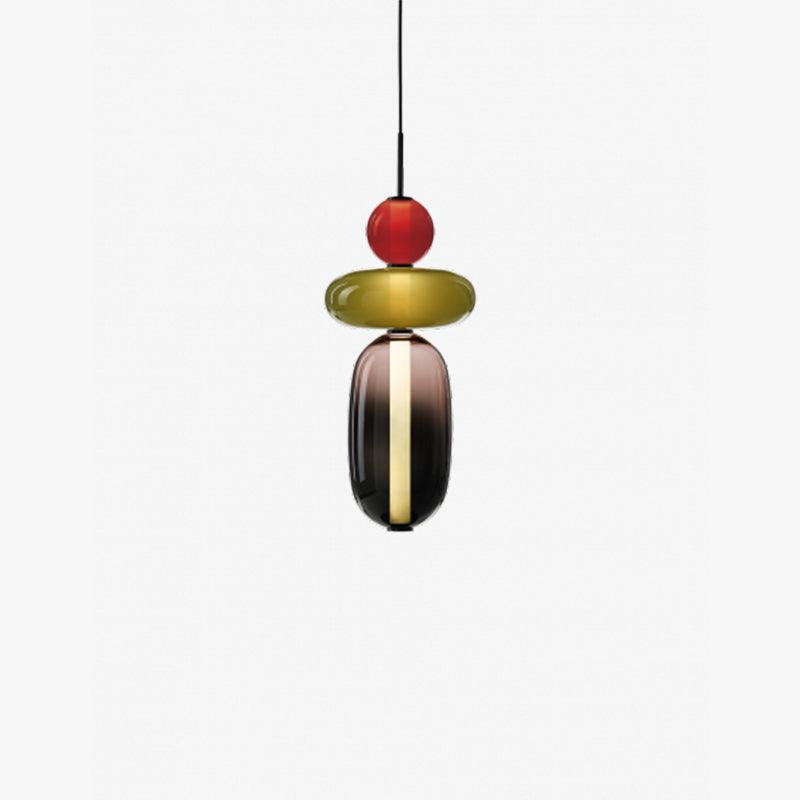 Candied Glass Combo Pendant Light Pendant light