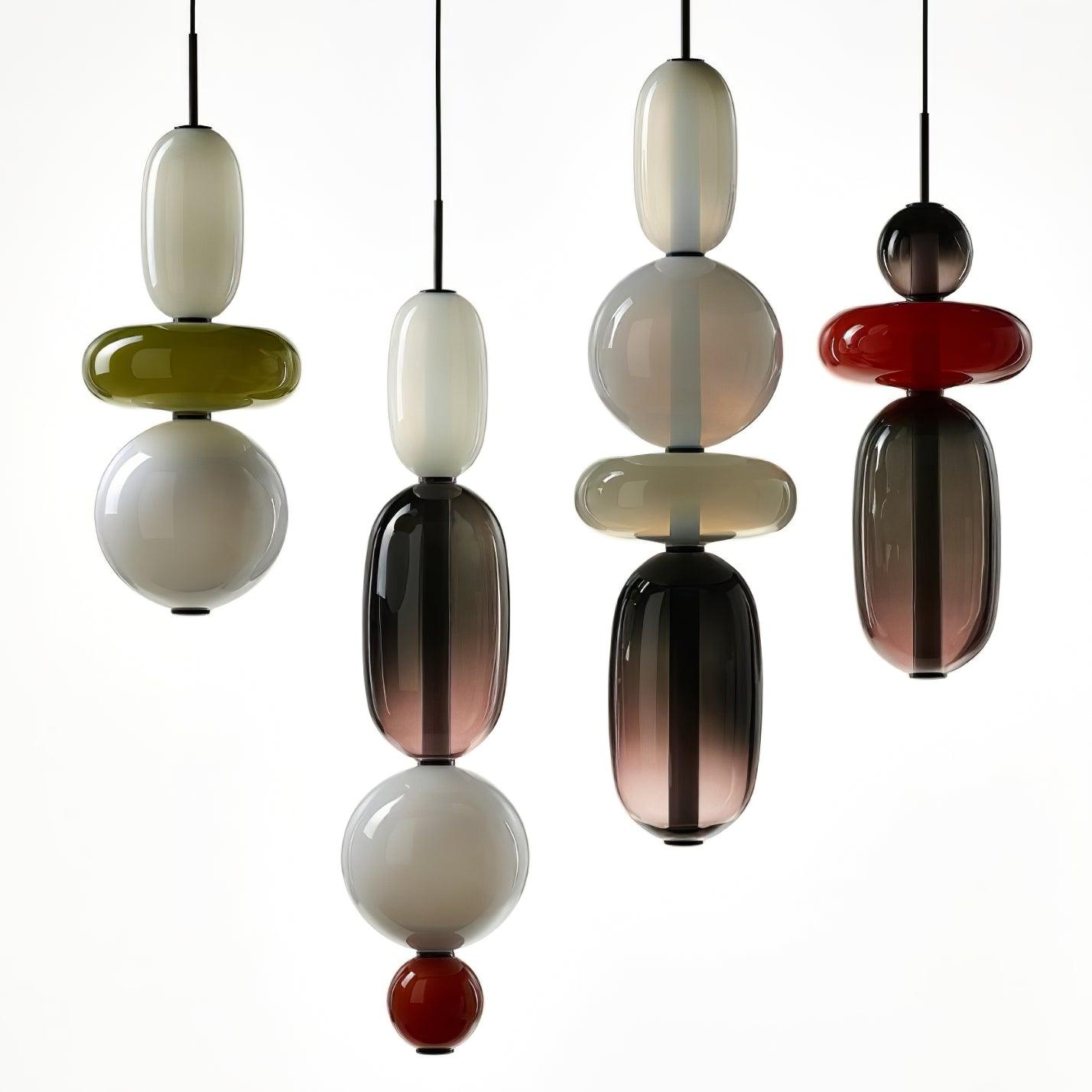 Candied Glass Combo Pendant Light Pendant light