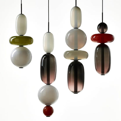 Candied Glass Combo Pendant Light Pendant light