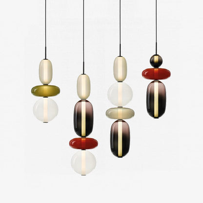 Candied Glass Combo Pendant Light Pendant light