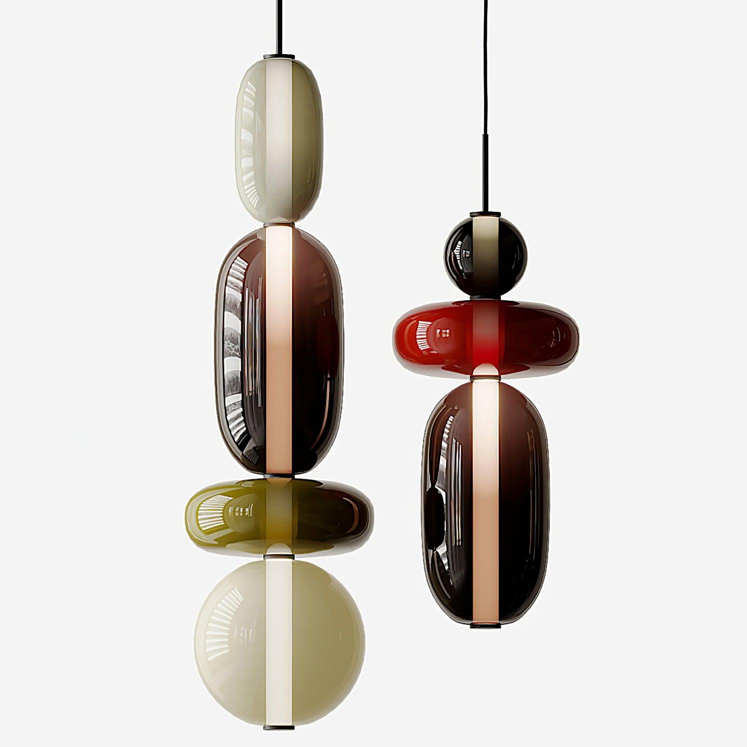 Candied Glass Combo Pendant Light Pendant light