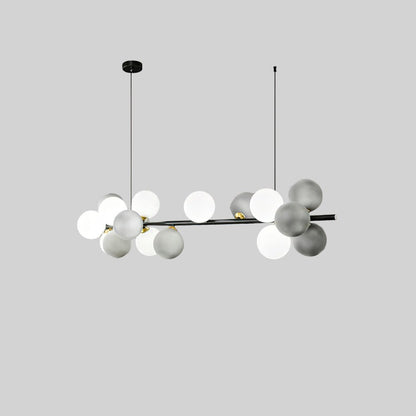 Bubble Holly Island Pendant Lamp 18 heads ? 47.2″ x W 11.8″ x H 11.8″ / Anthracite grey Pendant light