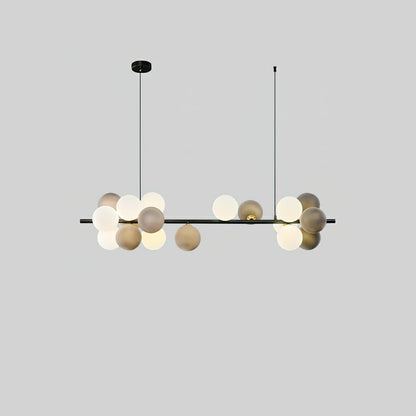 Bubble Holly Island Pendant Lamp 18 heads ? 47.2″ x W 11.8″ x H 11.8″ / Light grey Pendant light