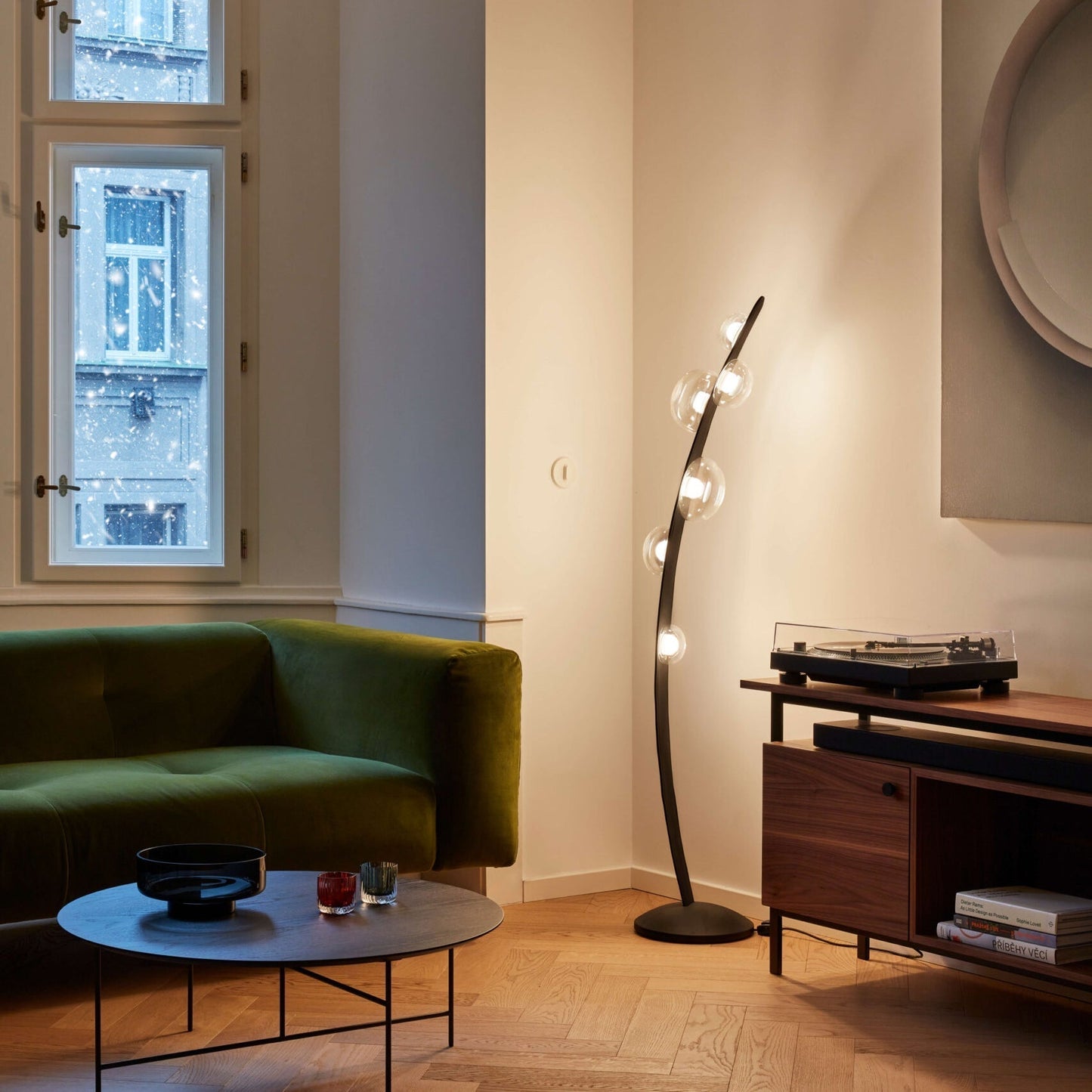 Bubbles Glass Floor Lamp Floor lamp