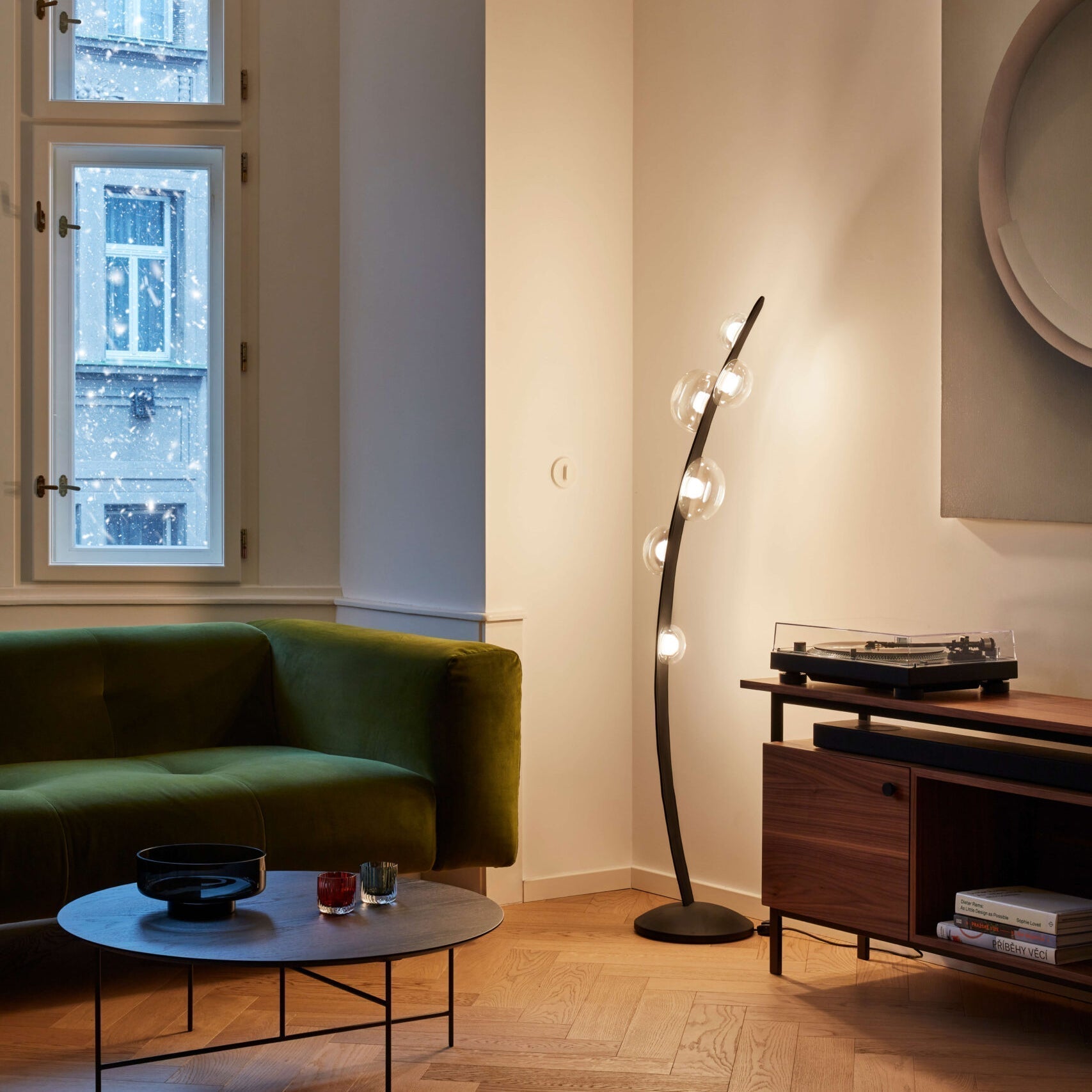 Bubbles Glass Floor Lamp Floor lamp