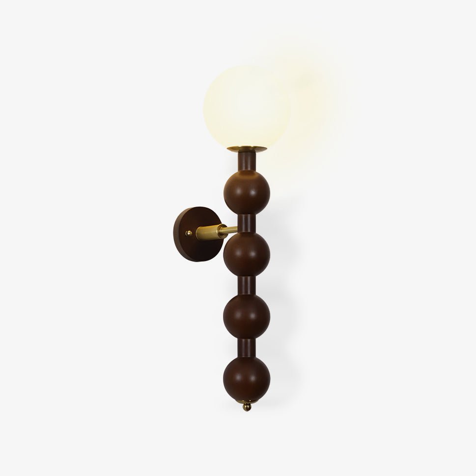 Bubbly Wall Lamp W 5.9″ x H 23.6″ x D 9.4″ / W 15cm x H 60cm x D 24cm / Oak Color / 1 Piece Wall lamp