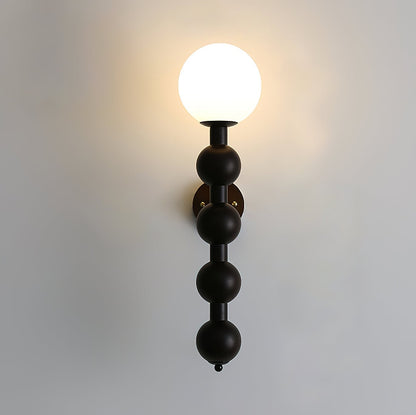 Bubbly Wall Lamp W 5.9″ x H 23.6″ x D 9.4″ / W 15cm x H 60cm x D 24cm / Black / 1 Piece Wall lamp