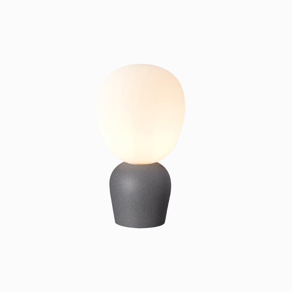 Buddy Table Lamp Día.9″ x H 10.2″ / Dia 15cm x H 26cm / Sand Ash & White / US plug Table lamp