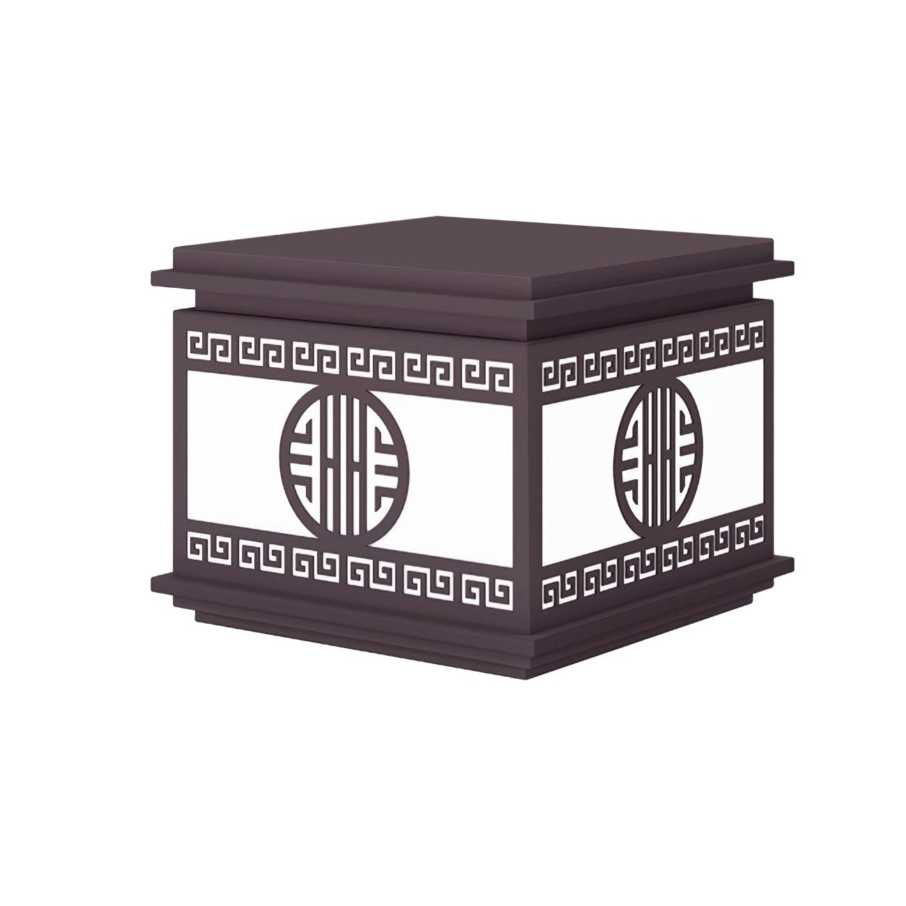 Burano Outdoor Garden Light L 23.6″ x W 23.6″ x H 14.9″ / L 60cm x W 60cm x H 38cm / Model A: Wired Version / Warm