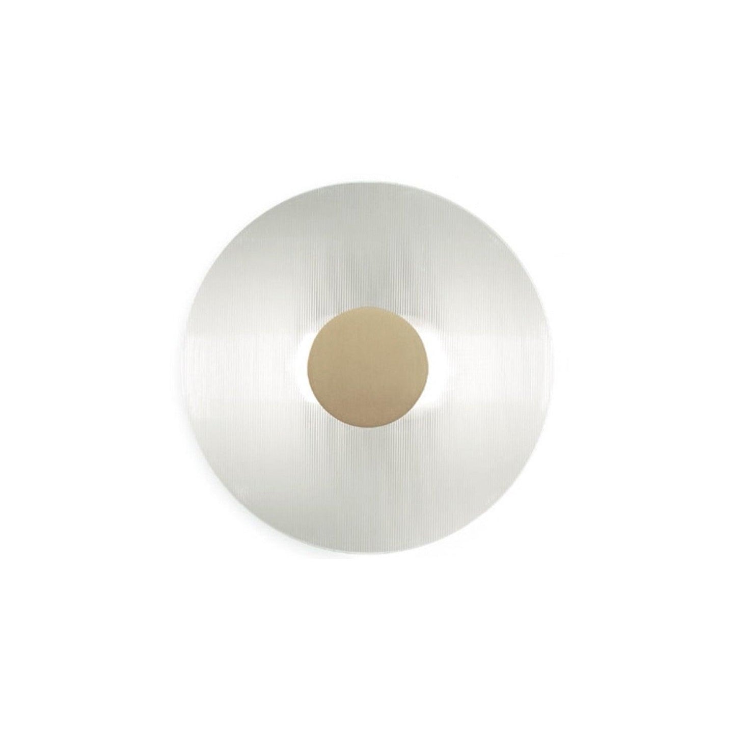 Button Wall Lamp Dia 9.8″ x H 9.8″ / Dia 25cm x H 25cm / Gold / Warm White Wall lamp