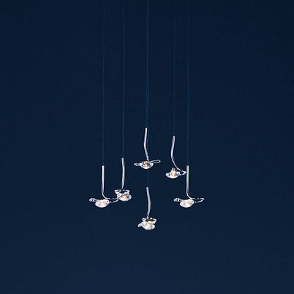 Jackie O LED Square Multi-Light Pendant