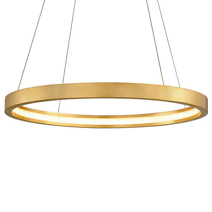 Jasmine LED Circular Frame Pendant