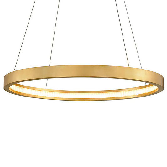 Jasmine LED Circular Frame Pendant