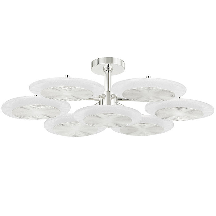 Topaz LED Semi-Flushmount