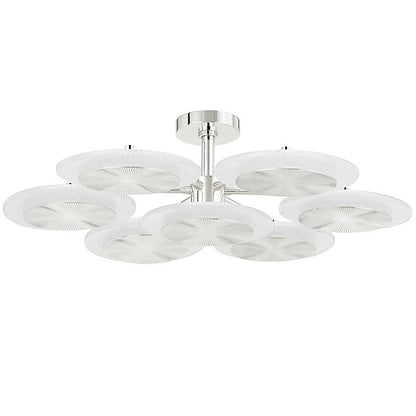 Topaz LED Semi-Flushmount