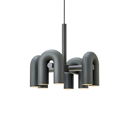 Cirkus Chandelier 4 Heads Dia 23.6″ x H 14.8″ / Dia 60cm x H 37.5cm (Power: ~56W) / Black / Warm White Chandelier