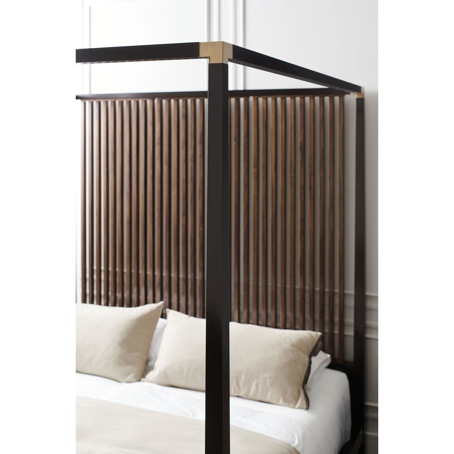 Caracole Classic Pinstripe Bed