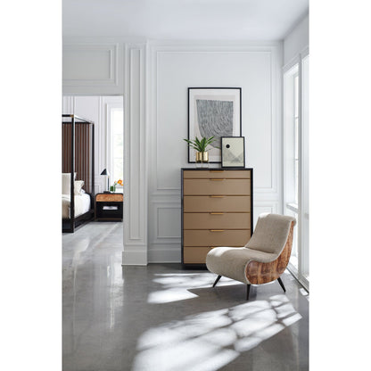 Caracole Classic Pinstripe Bed
