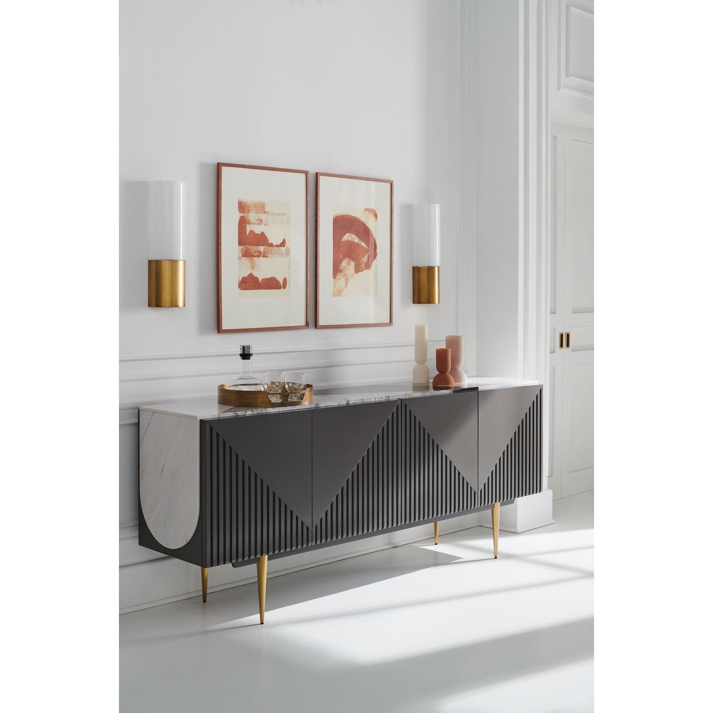 Caracole Over The Edge Sideboard
