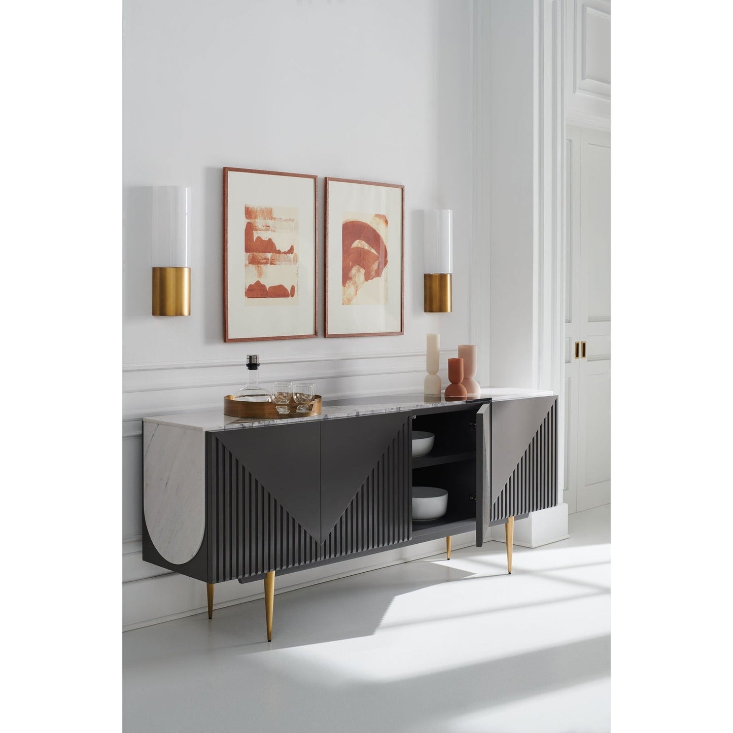 Caracole Over The Edge Sideboard