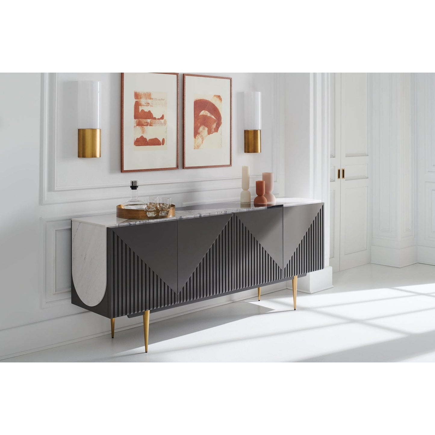 Caracole Over The Edge Sideboard