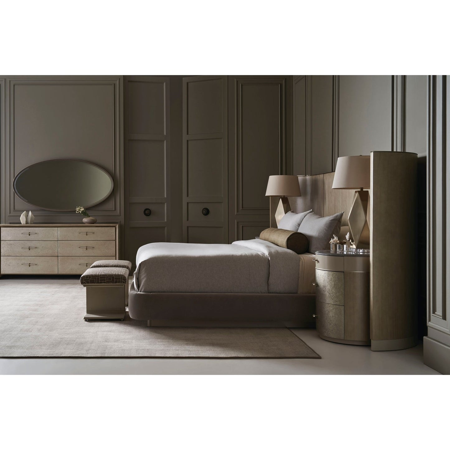 Caracole Classic Dream Chaser Bed With Wings