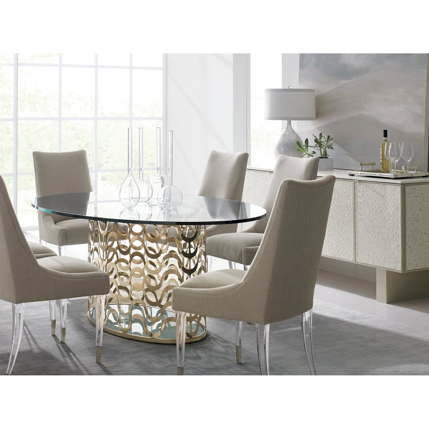 Caracole Bomb-Shell Sideboard