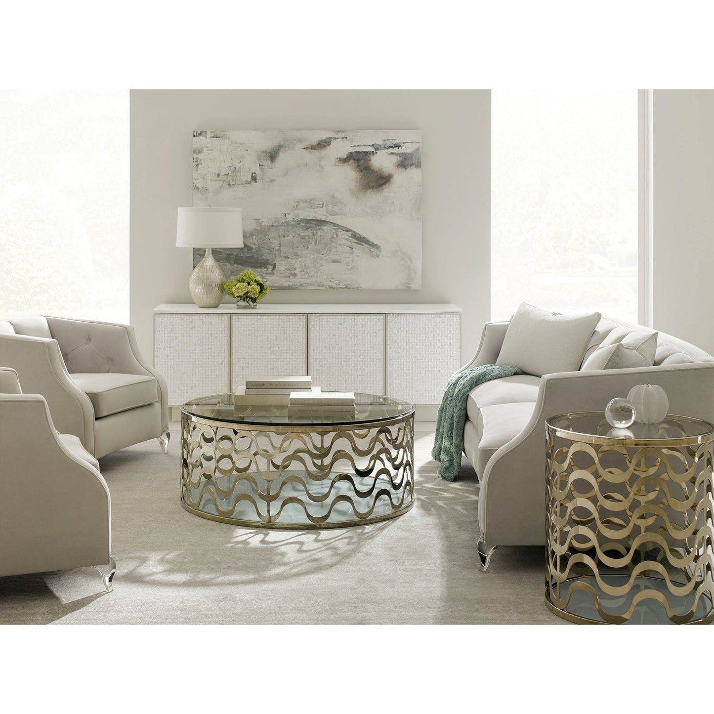 Caracole Bomb-Shell Sideboard