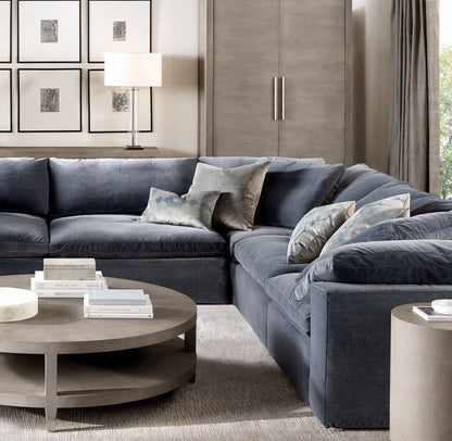 Cloud Modular Slope Arm 3-Piece Sofa